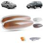 Imagem de Par de Lanterna Pisca Seta Lateral + Lâmpada Fiat Marea Sedan Weekend Brava 1998 1999 2000 2001 2002 2003 2004 2005 2006