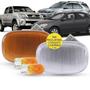 Imagem de Par de Lanterna Pisca Seta Lateral + Soquete e Lâmpada Toyota Corolla Fielder 2002 a 2008 Hilux Sw4 2005 a 2012