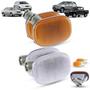 Imagem de Par de Lanterna Pisca Seta Lateral + Soquete e Lâmpada Toyota Corolla Fielder 2002 a 2008 Hilux Sw4 2005 a 2012