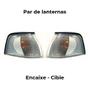 Imagem de Par de lanternas dianteiras Fiat Tempra 1996 a 1999 - Cristal modelo cibie