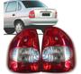 Imagem de Par De Lanternas Traseiras Corsa Classic 00 01 02 03 Cristal
