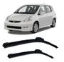 Imagem de Par De Palheta Silicone Honda Fit 2003 2004 2005 06 07 2008