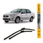 Imagem de Par De Palhetas para Limpador de Parabrisa Dianteiro para Fiat Siena 1994 95 96 97 98 99 00 01 2011