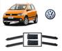 Imagem de Par De Palhetas para Limpador de Parabrisa Dianteiro Volkswagen Crossfox ano 2013 em Diante