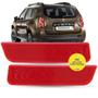 Imagem de Par de Refletor Lanterna Olho de Gato Para-choque Traseiro Renault Duster 11 2012 2013 2014 2015 2016 2017 2018 2019 20