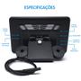 Imagem de Par de Telas P/ Encosto Citroen C4 Hatch 2009 2010 2011 2012 2013 2014 8 Polegadas Independente USB Espelhamento Monitor Fone de Ouvido