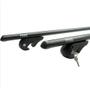 Imagem de Par de Travessas Universal Rack Kiussi Belluno 120cm Preto Com Chave