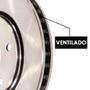 Imagem de Par Disco De Freio Volvo C30 T5 07 A 13 Dianteiro Ventilado