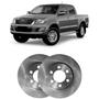 Imagem de Par Disco Freio Dianteiro Hilux SW4 3.0 Aro 16 Hipper Freios