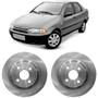 Imagem de Par Disco Freio Fiat Siena 98 a 2002 Dianteiro Sólido RPDI0050.0 Original TRW