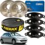 Imagem de Par Discos E Pastilhas Freio 206 1.4i 1998 1999 2000 2001 2002 2003 2004 2005 2006 2007 2008