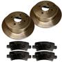 Imagem de Par Discos E Pastilhas Freio Corolla Fielder 1.6 1.8 16v 2002 2003 2004 2005 2006 2007 2008 Original Fremax + Cobreq