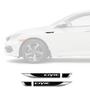 Imagem de Par Emblema Lateral Resinado Aplique Adesivo Paralama Porta HONDA Civic