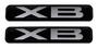 Imagem de Par Emblema Xb Resinado P/ Para-lama Mitsubishi L200 Triton
