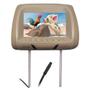 Imagem de Par Encosto Com Tela Lcd Bege Montana 2004 2005 2006 2007 2008 2009 7 Polegadas Dependente Replicação Visor Monitor