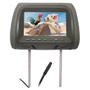 Imagem de Par Encosto Com Tela Lcd Cinza Amarok 2011 2012 2013 2014 7 Polegadas Dependente Replicação Visor Monitor