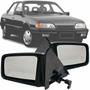 Imagem de Par Espelho Retrovisor Externo Chevrolet Monza Tubarão 94 95 96 Com Controle Interno Manual