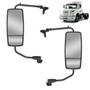 Imagem de Par Espelho Retrovisor p Mercedes Atron 1635 Convexo Bifocal