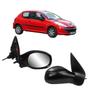 Imagem de Par Espelho Retrovisor Peugeot 206 e 207 2000 a 2013 Com Controle