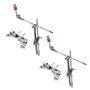 Imagem de Par Extensor Torelli Girafa Com Clamp Para Prato De Bateria Ian 160