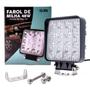 Imagem de Par Farol 16 Leds Branco 48W Aplicação Universal Adaptação