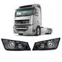 Imagem de Par Farol Auxiliar Compatível Volvo FH13 Máscara Negra Black