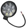 Imagem de Par Farol Auxiliar LED Zemix Mini-milha Redondo Longo