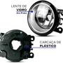 Imagem de Par Farol Auxiliar Milha Lente Vidro Aro Prata Sx4 2012 2013 2014 2015 2016