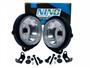 Imagem de Par Farol Auxiliar Redondo Longo Alcance Nino F11V 85MM Com Lampadas H3 Super Branca 55W