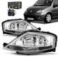 Imagem de Par farol c3 12 11 10 09 08 07 06 05 04 03 cromada super led