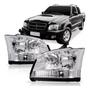 Imagem de Par Farol Camionete S10 Blazer Pit Bull Pisca Cristal 01 02 03 04 2005 2006 2007 2008 2009 2010 2011