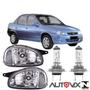 Imagem de Par farol corsa classic cromado 2003 ate 2010 halógenas 8,5k