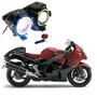 Imagem de Par Farol de Milha Angel Eye U7 para Moto Suzuki GSX 1300R Hayabusa 1998 1999 2000 2001 2002 2003 2004 2005 até 2013