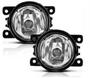 Imagem de Par Farol De Milha Auxiliar Neblina Honda City 2014 2015 2016 2017 2018 2019 2020 2021 2022 Vidro + Super Led