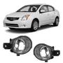 Imagem de Par Farol De Milha Auxiliar Sentra 2007 2008 2009 2010 2011 2012 2013 2014 2015 2016 2017 2018 2019 2020 LENTE DE VIDRO