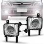 Imagem de Par Farol de Milha Corsa Sedan Hatch Meriva 2003 a 2012 Montana 2003 a 2010 Auxiliar Neblina