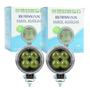 Imagem de Par farol de milha redondo 4 leds bivolt 12w com lupa