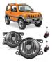 Imagem de Par Farol De Milha Universal Jimny 2009 2010 2011 2012 2013 2014 2015 2016 2017 2018 2019 + Lâmpada