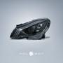 Imagem de Par Farol Dianteiro Mercedes Classe C W204 Estilo Maybach 2011 2012 2013 2014 Full Led