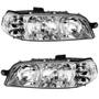 Imagem de Par Farol Fiat Strada 2001 02 03 04 05 06 2007 G2 CROMADO