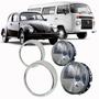 Imagem de Par Farol Fusca Kombi Com Aro Cromado 74 75 76 A 93 94 95 96