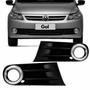 Imagem de Par Farol Gol G5 Foco duplo Cromado  + Kit Milha e Grades