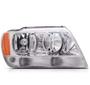 Imagem de Par Farol Jeep Grand Cherokee Sport 2002 2003 Cromado