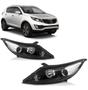 Imagem de Par Farol Kia Sportage 2011 2012 2013 2014 2015 2016 Tyc