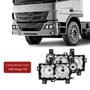 Imagem de Par Farol Mb Atego 2013 A 2021 H7/h1 Com Lanterna Pisca Nino