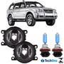 Imagem de Par farol milha mitsubishi pajero sport 2007 a 2015 e super branca