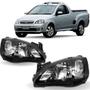 Imagem de Par farol montana g2 raiado 2003 04 05 06 07 08 a 2015 negra