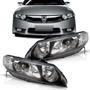 Imagem de Par Farol New Civic Honda 2006 2007 2008 2009 2010 2011