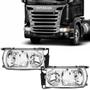 Imagem de Par Farol Scania S5 PGR 2009 a 2013 H7 Sem Pisca NINO