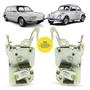 Imagem de Par Fechadura da Porta Dianteira Volkswagen Brasilia 1973 a 1982 Fusca 1971 a 1996 TL 1970 a 1976 Variant 69 a 81